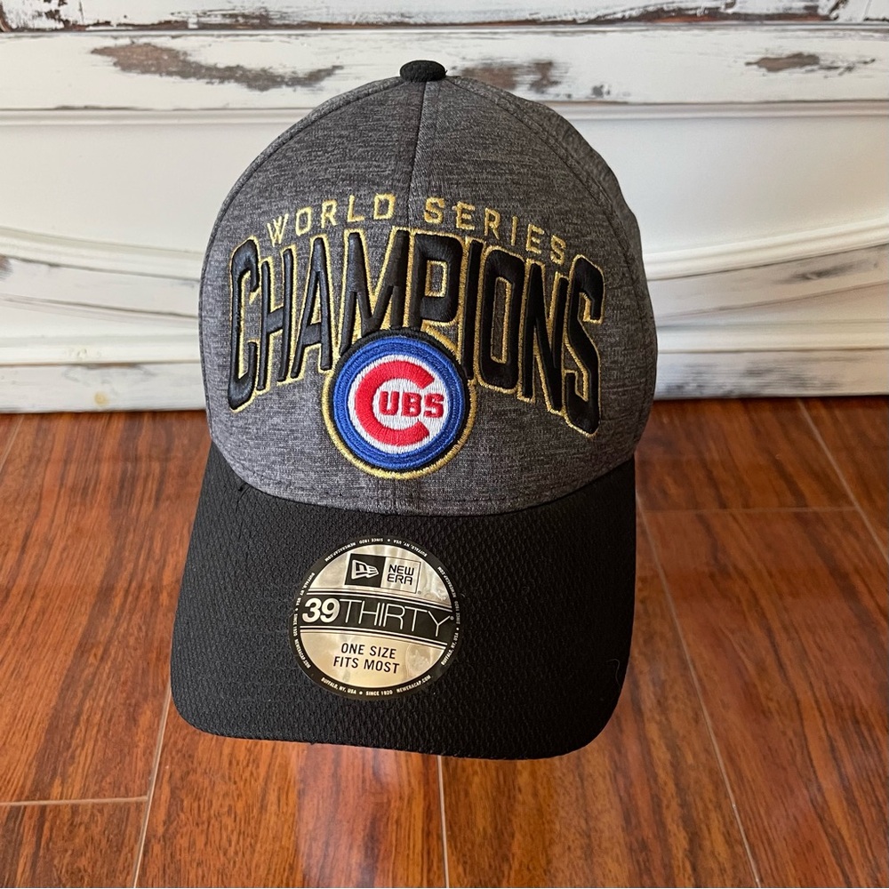 NEW - World Series Cubs Baseball Cap - Hat - Official On Field Cap - New Era